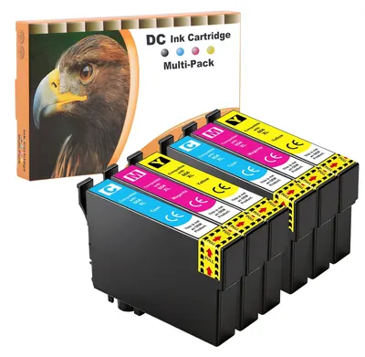 Immagine prodotto di Cartucce compatibili D&C 6X per stampanti Epson 604XL 604 XL, adatte ai modelli Epson Expression Home XP-2205, XP-2200, XP-3200, XP-3205, XP-4200, XP-4205 e Workforce WF-2910, WF-2930, WF-2935, WF-2950