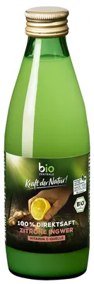 SOK CYTRYNOWY Z IMBIREM BIO 250 ml - BIO ZENTRALE