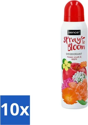 Produktbild von Sence - Body-X Women - Deodorant - Spray - 150 ml - Vorteilspack - 10 Stücke