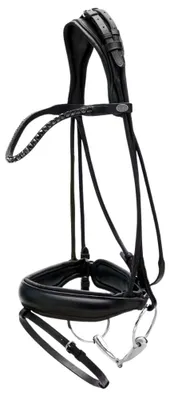 Zdjęcie produktu dla Dy'on Snaffle ComfoHead English Combined Black Full