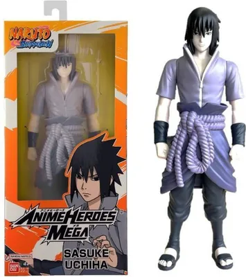 Image de Figurine articulée géante - BANDAI - Anime Heroes - Naruto Shippuden - Figurine géante Anime Heroes 30 cm - Sasuke Uchiha