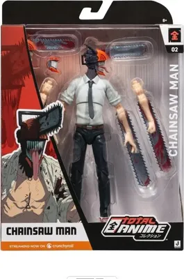 Zdjęcie produktu dla Jazwares Total Anime Chainsaw Man, Figurka kolekcjonerska, Anime i manga