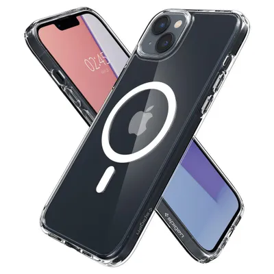 Produktbild von Spigen ACS05048, Cover, Apple, iPhone 14, 15,5 cm (6.1"), Transparent