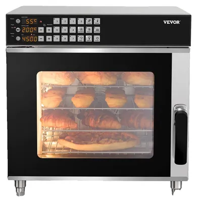 Zdjęcie produktu dla Profesjonalny Piekarnik Konwekcyjny Vevor 58L 2800W Nablatowy Komercyjny