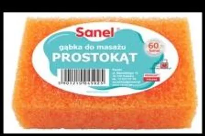 Zdjęcie produktu dla Gąbka Do Kąpieli I Masażu Sanel Vital Prostokątna