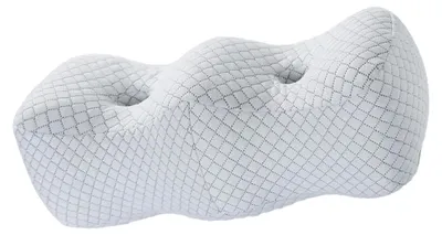 Produktbild von 21,65 Zoll Hügelform Memory Foam Beinkissen Schaumstoff-Beinerhöhungskissen, Knöchelhochlagerungskissen | Abnehmbarer Bezug, Ergonomische Beinauflage für Fußhochlagerung, Knieunterstützung