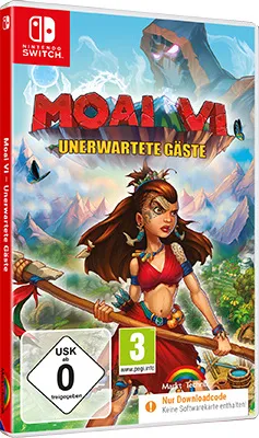 Produktbild von MOAI VI - Unerwartete Gäste - Time Management Adventure für Nintendo Switch - Code in a Box