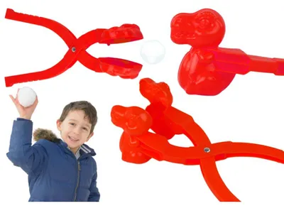 Immagine prodotto di Snow Maker Macchina per palle di neve Dinosauro rosso
