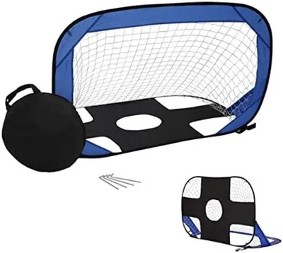 Image de But de football pliable, idéal pour le football : portable et stable