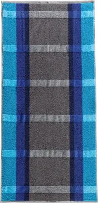 Produktbild von Erwin Müller Handtuch Streifen" türkis 50x100 cm"