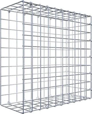Produktbild von Anbaugabione Typ 2 50 cm x 50 cm x 20 cm (L x H x T), Maschenweite 5 cm x 5 cm, C-Ring