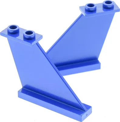 Obrázek produktu pro 2x Lego ocasní ploutev 4x1x3 modrá ocasní plocha kosmické lodi 10497 6254953 2340