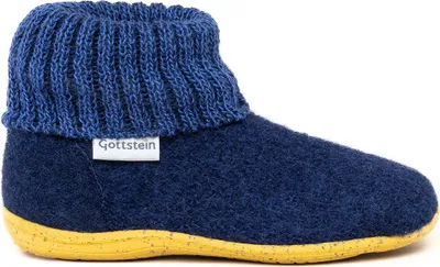Produktbild von Gottstein Alpine Boot RU Hüttenschuh Hausschuh mit optimaler Passform, Wasserfeste Sohle, Weiches Strickbündchen