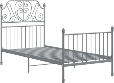 Obrázek produktu pro vidaXL Postelový rošt Grey Metal 90x200 cm