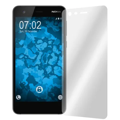 Produktbild von 6er-Pack PhoneNatic Displayschutzfolien klar  kompatibel mit  Nokia 2