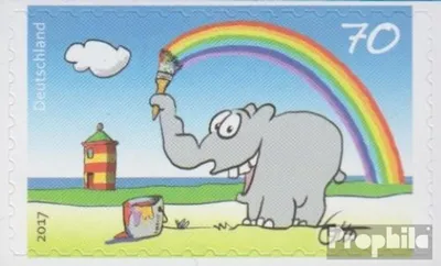 Produktbild von Briefmarken BRD (BR.Deutschland) 2017 Mi 3295 (kompl.Ausg.) selbstklebende Ausgabe postfrisch Grußmarke