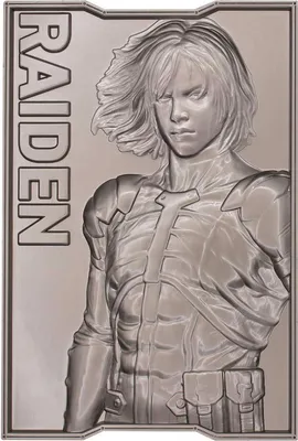 Immagine prodotto di Limitowana Edycja Metalowego Ingota Raiden z MGS2 - 5000 Sztuk Na Świecie