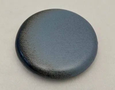 Productafbeelding van Reinigingsplaat, rustiekblauw, voor kachel, ronde deksel, diameter 15 cm