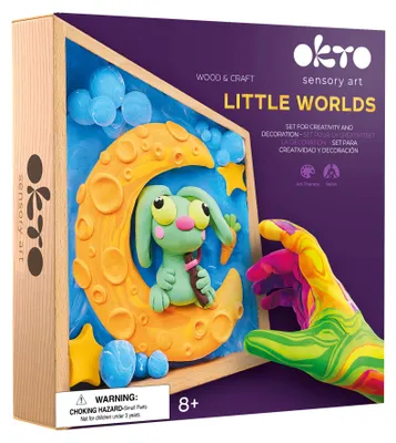 Obrázok produktu pre Penová hlina Okto Bunny Moon 20032 Viacfarebná 21 x 21 x 5 cm