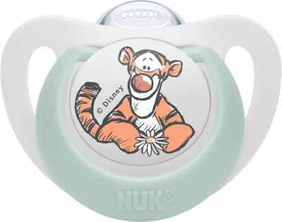 Zdjęcie produktu dla NUK Star Disney Teddy 6-18m biao-zielony - 6-18m
