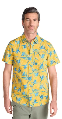 Produktbild von Mountain Warehouse - "Tropical" Hemd für Herren, kurzärmlig MW5056 (XL) (Senf)