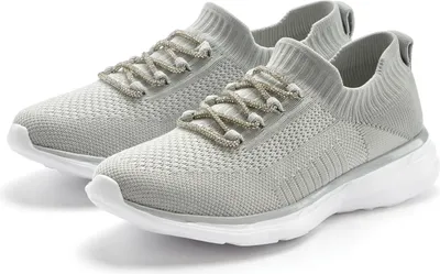 Produktbild von LASCANA Sneaker Slip-On-Sneaker, Slipper, Freizeitschuh, hellgrau Größe 36