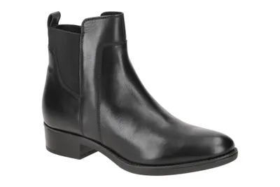 Zdjęcie produktu dla Geox FELICITY G Damskie buty za kostkę - eleganckie buty za kostkę czarne Elegancka NOWOŚĆ