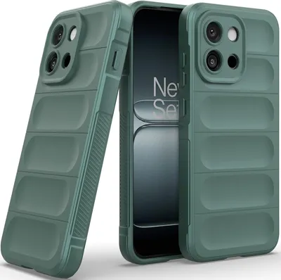 Image de Etui pour OnePlus 13T Etui de protection antichoc en silicone TPU souple Vert