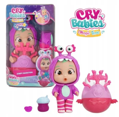 Produktbild von Cry Babies Bubu Monsters Babypuppe für Mädchen