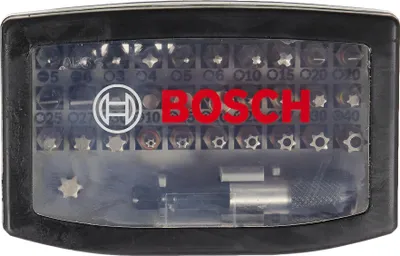 Produktbild von 32-tlg. Schrauberbit-Set, PH, PZ, H, T