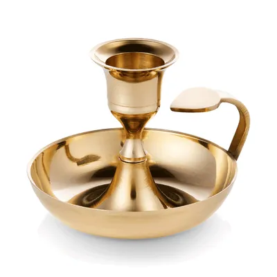 Produktbild von Kerzenhalter gold Messing 10 cm, 7 cm