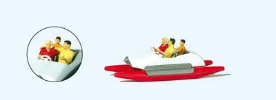 Produktbild von Preiser Familie im Tretboot (2) 10683