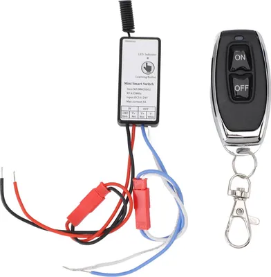 Obrázok produktu pre Elektrický skúter relé, diaľkový spínač, obmedzovač rýchlosti, zapnutie/vypnutie, prenosný, ľahko inštalovateľný prijímač a vysielač