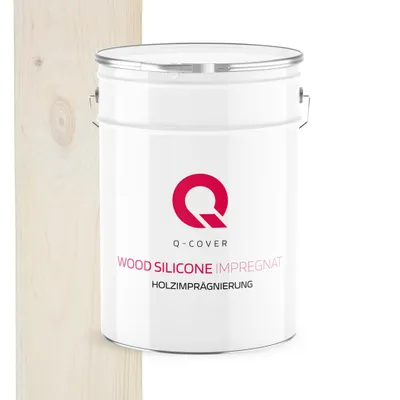 Produktbild von Holzimprägnierung | Weiß | 10 L |  | 2 In 1 | Holzschutz |  Farbimprägnierung |  Imprägniermittel Holzschutz |mittel Imprägnierung Abperleffekt Alle Holzarten