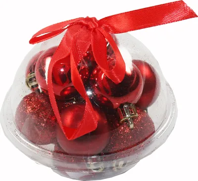 Produktbild von Weihnachtskugeln 12er-Set, Ø 3 cm