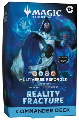 Image de Magic: The Gathering - Deck de commandant Fracture de la réalité - Multivers reforgé