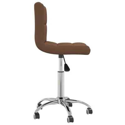 Produktbild von Möbel 1 Pcs Esszimmerstuhl, Küchenstühle - Polsterstühle - Drehbar Braun Stoff - Wohnzimmerstuhl CLORIS5619974