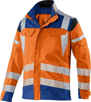 Produktbild von Kübler Reflectiq Jacke PSA 2 warnorange/kbl.blau Gr. 110