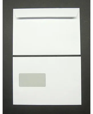 Produktbild von Briefumschläge C5 120g/qm haftklebend Fenster VE=500 Stück hochweiß
