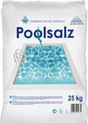 Produktbild von Salinen Austria Poolsalz für Salzelektrolyse - ohne Trennmittel 25 kg