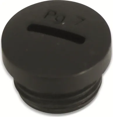 Produktbild von KSS Verschlussschraube, PG, PG-7, schwarz