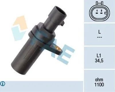 Produktbild von FAE 79196 Kurbelwellensensor Impulsgeber für FORD KA (RU8)