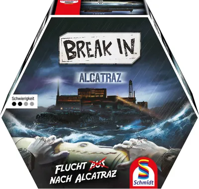 Immagine prodotto di Schmidt Spiele Break In Alcatraz, Escape Room, Abenteuerspiel, Gesellschaftsspiel, 49381