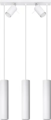 Produktbild von Hängeleuchte RING 3 weiß 5xGU10 10W Stahl 100x5x45cm Sollux Lighting