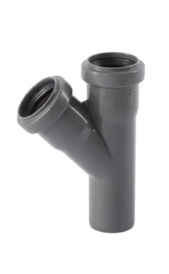 Produktbild von Ostendorf HTsafe Abzweig DN 40/40 mm 45 Grad