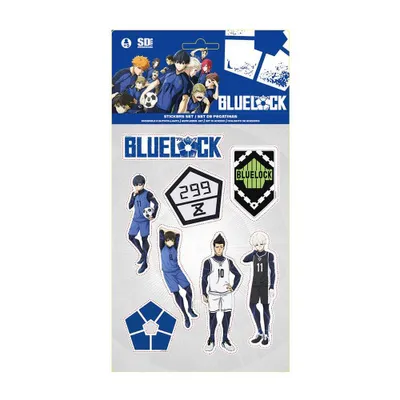 Image de Zestaw Naklejek Blue Lock Deluxe - Oficjalnie Licencjonowane Akcesoria Stacjonarne