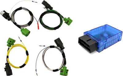 Zdjęcie produktu dla Oryginalny adapter Kufatec + klucz sprzętowy do tylnych świateł LED do Audi A6 4G C7 sedan