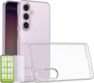 Immagine prodotto di Per Samsung Galaxy S24 Custodia in silicone H9 Vetro Custodia del telefono cellulare Copertura caso Cap