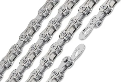 Immagine prodotto di Catena Connex 9sE 9 velocità E-25, nichel/acciaio inox 136 maglie, argento, Connex, 2321-09SE-1360