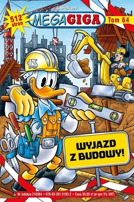 Productafbeelding van MegaGiga Wyjazd z budowy 03/2024 Komiks Egmont